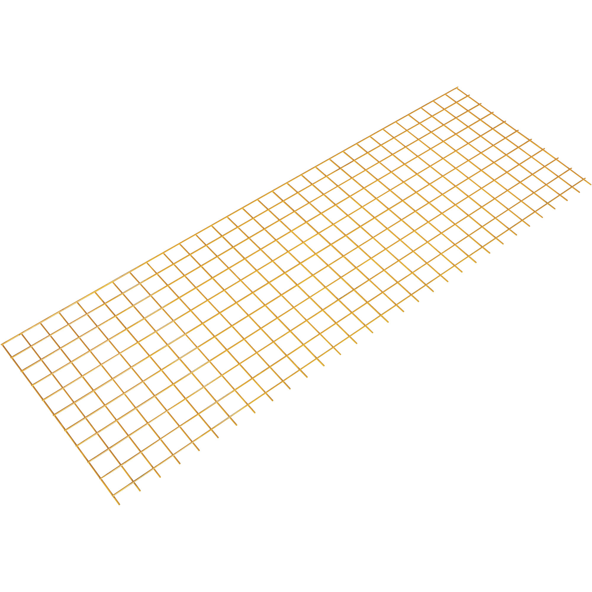 Vestil Steel Square Handrail Option - 72in.L x 22in.H, Wire Mesh, Bolt-On, Model# WM-72
